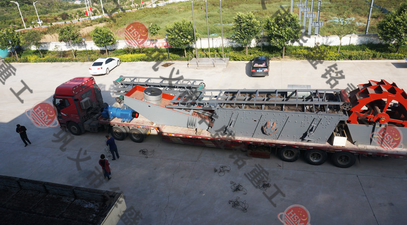 振動篩沙機(jī)發(fā)貨現(xiàn)場